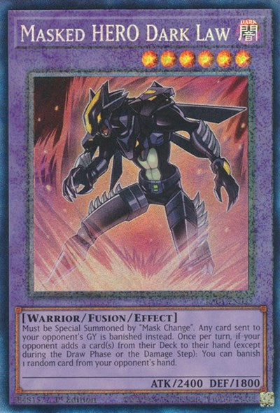 Masked HERO Dark Law (Prismatic Collector's Rare) [RA01-EN025-PCR]