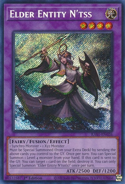 Elder Entity N'tss (Secret Rare) [RA01-EN026-SeR]