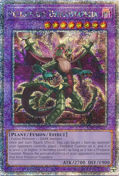 Predaplant Dragostapelia (Quarter Century Secret Rare) [RA01-EN027-QCSR]