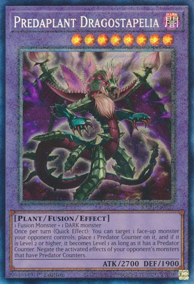 Predaplant Dragostapelia (Prismatic Collector's Rare) [RA01-EN027-PCR]