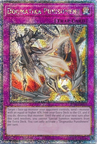 Dogmatika Punishment (Quarter Century Secret Rare) [RA01-EN076-QCSR]