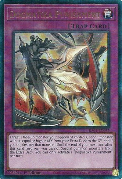 Dogmatika Punishment (Prismatic Ultimate Rare) [RA01-EN076-PUR]