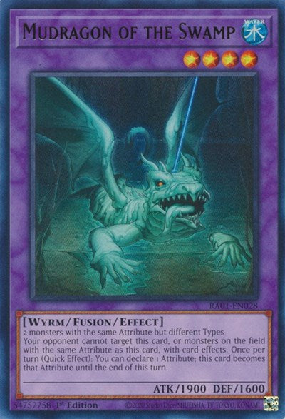 Mudragon of the Swamp (Ultra Rare) [RA01-EN028-UR]