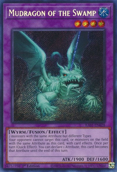 Mudragon of the Swamp (Secret Rare) [RA01-EN028-SeR]