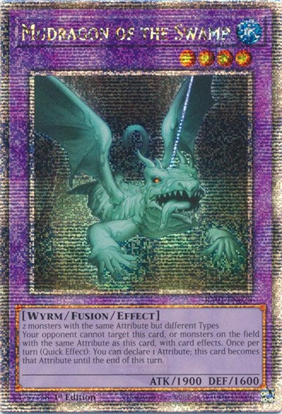 Mudragon of the Swamp (Quarter Century Secret Rare) [RA01-EN028-QCSR]