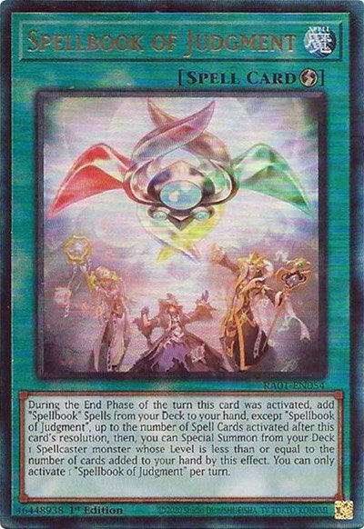 Spellbook of Judgment (Prismatic Ultimate Rare) [RA01-EN054-PUR]