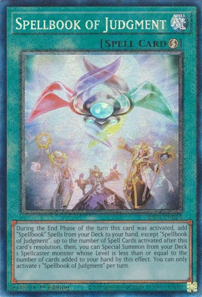 Spellbook of Judgment (Prismatic Collector's Rare) [RA01-EN054-PCR]