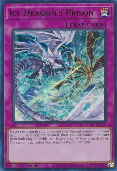 Ice Dragon's Prison (Ultra Rare) [RA01-EN078-UR]