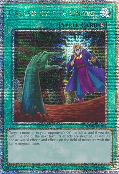 Called by the Grave (Quarter Century Secret Rare) [RA01-EN057-QCSR]