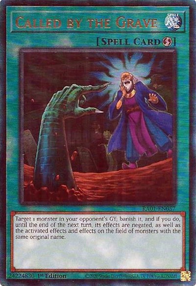 Called by the Grave (Prismatic Ultimate Rare) [RA01-EN057-PUR]