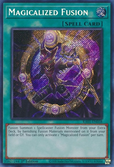 Magicalized Fusion (Secret Rare) [RA01-EN058-SeR]