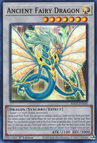 Ancient Fairy Dragon (Ultra Rare) [RA01-EN030-UR]