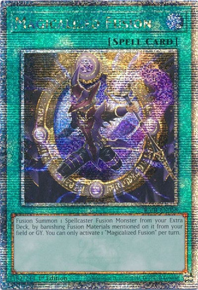 Magicalized Fusion (Quarter Century Secret Rare) [RA01-EN058-QCSR]