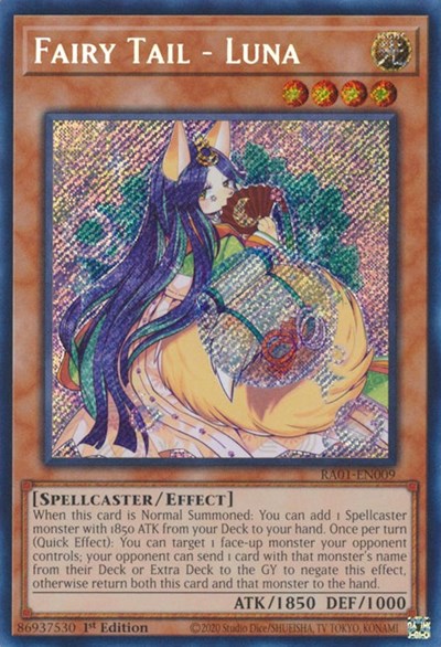 Fairy Tail - Luna (Secret Rare) [RA01-EN009-SeR]