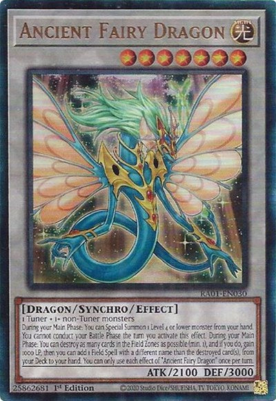 Ancient Fairy Dragon (Prismatic Ultimate Rare) [RA01-EN030-PUR]