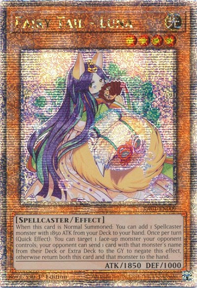 Fairy Tail - Luna (Quarter Century Secret Rare) [RA01-EN009-QCSR]