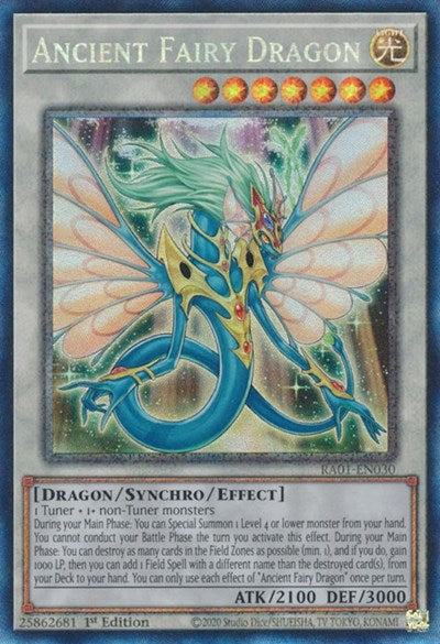 Ancient Fairy Dragon (Prismatic Collector's Rare) [RA01-EN030-PCR]