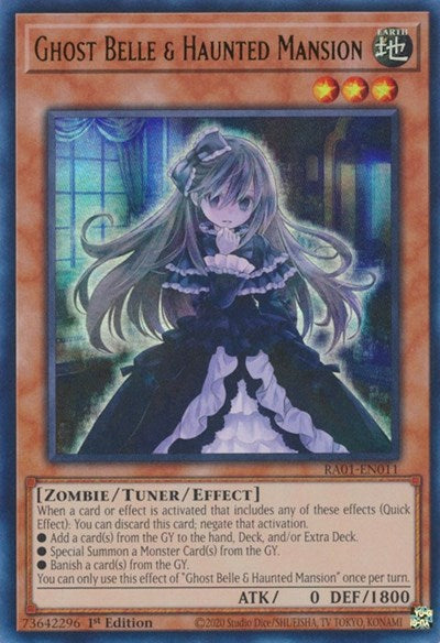 Ghost Belle & Haunted Mansion (Ultra Rare) [RA01-EN011-UR]