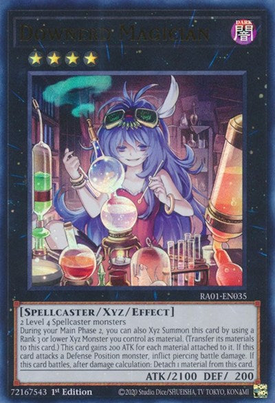 Downerd Magician (Ultra Rare) [RA01-EN035-UR]