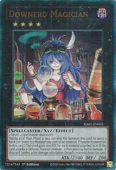 Downerd Magician (Prismatic Ultimate Rare) [RA01-EN035-PUR]