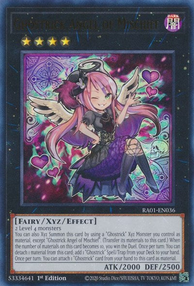 Ghostrick Angel of Mischief (Ultra Rare) [RA01-EN036-UR]