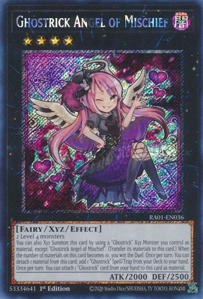 Ghostrick Angel of Mischief (Platinum Secret Rare) [RA01-EN036-PlSR]