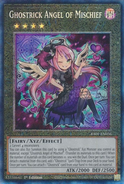 Ghostrick Angel of Mischief (Prismatic Collector's Rare) [RA01-EN036-PCR]