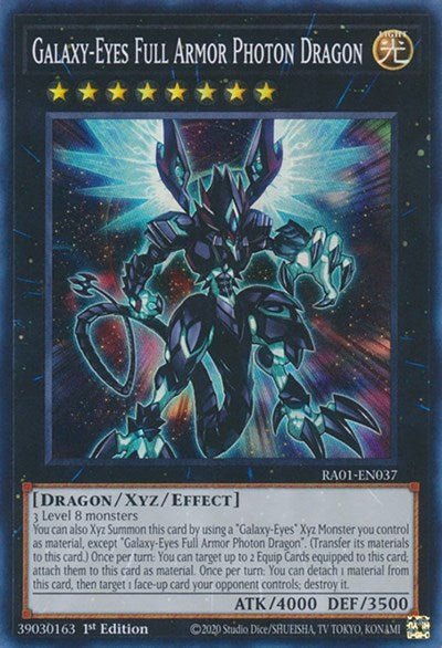 Galaxy-Eyes Full Armor Photon Dragon (Super Rare) [RA01-EN037-SuR]