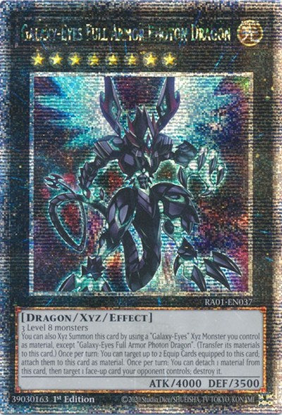 Galaxy-Eyes Full Armor Photon Dragon (Quarter Century Secret Rare) [RA01-EN037-QCSR]