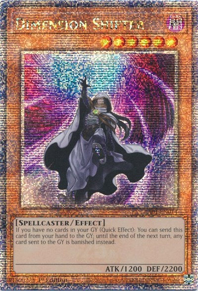 Dimension Shifter (Quarter Century Secret Rare) [RA01-EN014-QCSR]