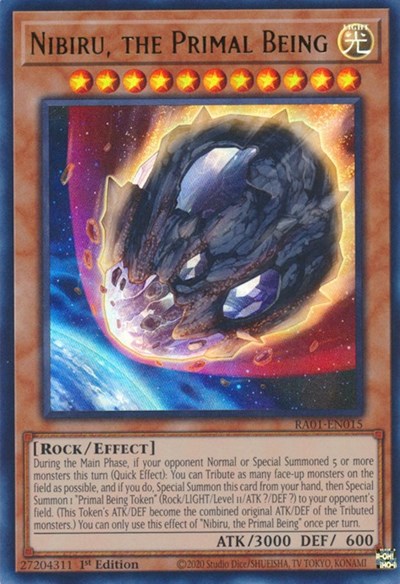 Nibiru, the Primal Being (Ultra Rare) [RA01-EN015-UR]