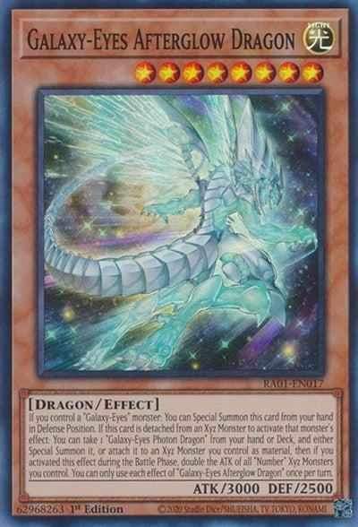 Galaxy-Eyes Afterglow Dragon (Super Rare) [RA01-EN017-SuR]