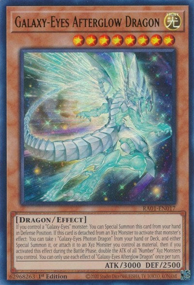 Galaxy-Eyes Afterglow Dragon (Ultra Rare) [RA01-EN017-UR]