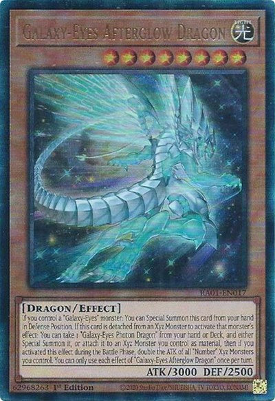 Galaxy-Eyes Afterglow Dragon (Prismatic Ultimate Rare) [RA01-EN017-PUR]