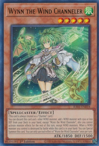 Wynn the Wind Channeler (Ultra Rare) [RA01-EN018-UR]