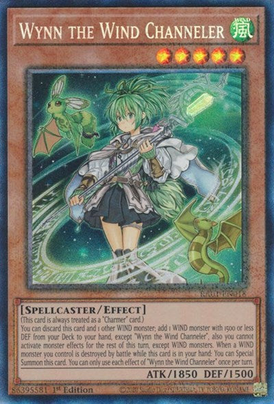 Wynn the Wind Channeler (Prismatic Collector's Rare) [RA01-EN018-PCR]