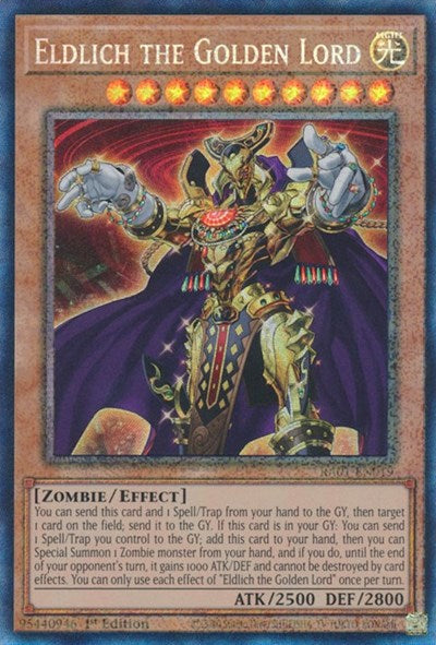 Eldlich the Golden Lord (Prismatic Collector's Rare) [RA01-EN019-PCR]