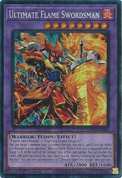 Ultimate Flame Swordsman (Collector's Rare) [MZMI-EN004-CR]