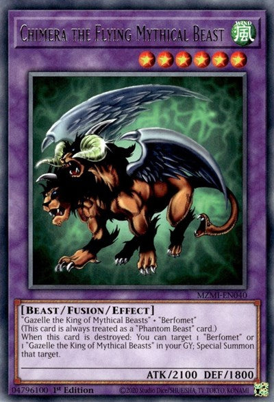 Chimera the Flying Mythical Beast (Rare) [MZMI-EN040-R]