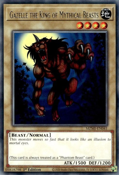 Gazelle the King of Mythical Beasts (Rare) [MZMI-EN041-R]