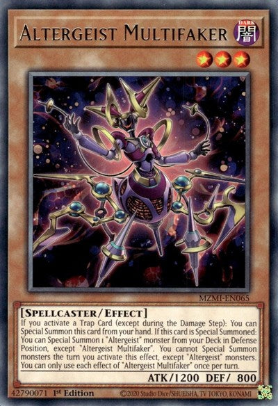 Altergeist Multifaker (Rare) [MZMI-EN065-R]