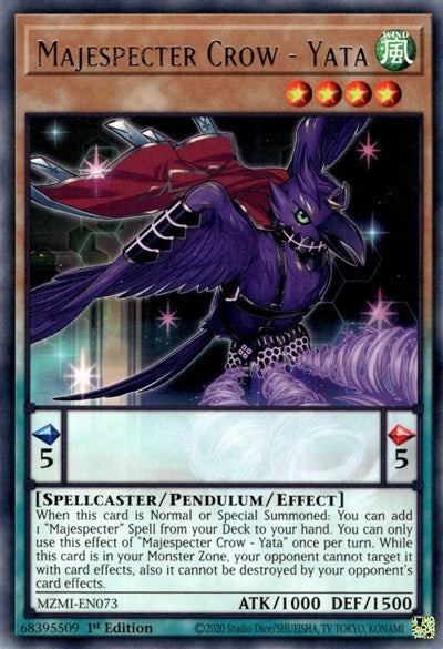 Majespecter Crow - Yata (Rare) [MZMI-EN073-R]