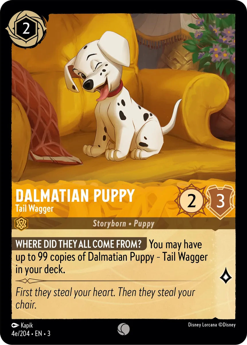 Dalmatian Puppy - Tail Wagger [INK-4e]