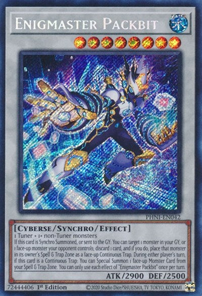 Enigmaster Packbit (Secret Rare) [PHNI-EN042-SeR]