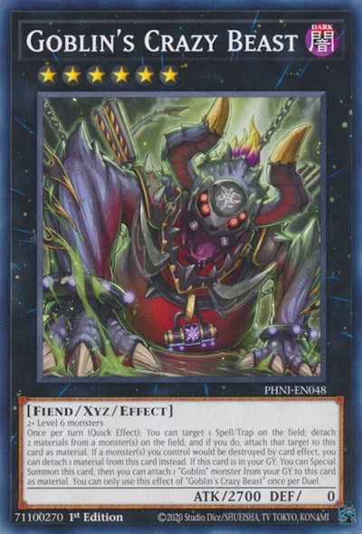 Goblin's Crazy Beast (Common) [PHNI-EN048-C]