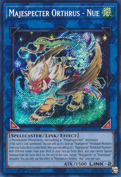 Majespecter Orthrus - Nue (Secret Rare) [PHNI-EN051-SeR]