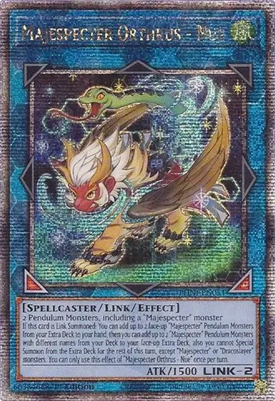 Majespecter Orthrus - Nue (Quarter Century Secret Rare) [PHNI-EN051-QCSR]