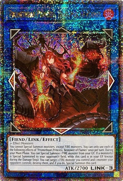 Promethean Princess, Bestower of Flames (Quarter Century Secret Rare) [PHNI-EN052-QCSR]