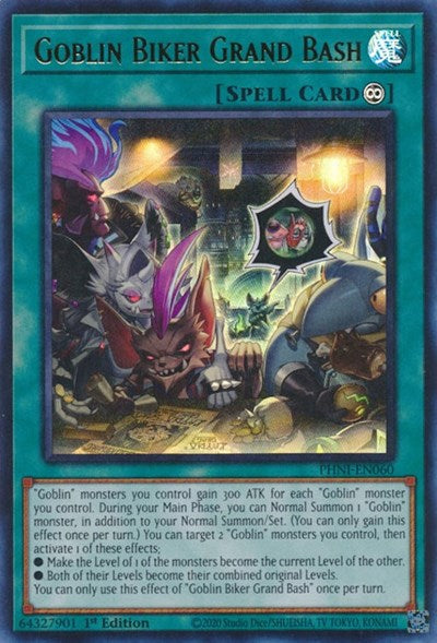 Goblin Biker Grand Bash (Ultra Rare) [PHNI-EN060-UR]