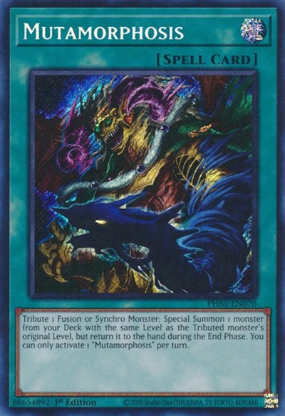 Mutamorphosis (Secret Rare) [PHNI-EN070-SeR]